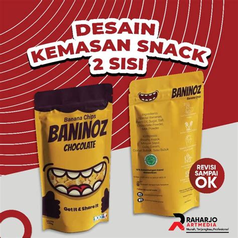 Jual Desain Kemasan Snack I Desain kemasan | Shopee Indonesia