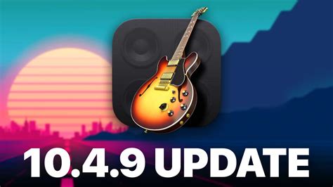 Garageband Update 1049 Whats New The Garageband