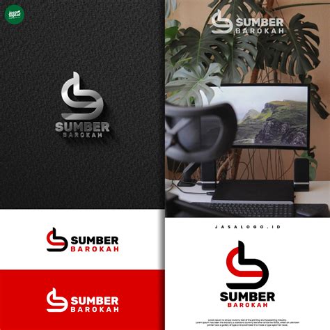 Desain Logo Toko Komputer Sumber Barokah