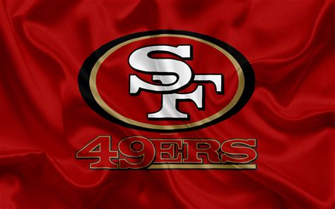 Download wallpapers San Francisco 49ers, American football, logo ...