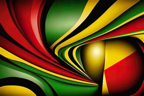 Premium Photo Red Yellow Green Background The Colors Of Africa