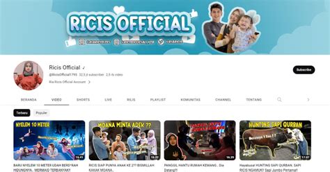 10 Youtuber Dengan Penghasilan Tertinggi Siapa Paling Kaya