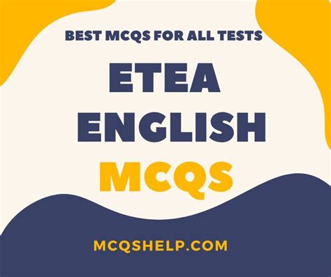 English MCQs For ETEA With Answers For All Online Test Linking Verbs