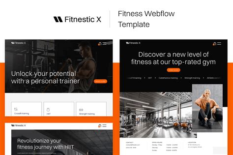 Fitnestic X Fitness Webflow Template Brix Templates Webflow