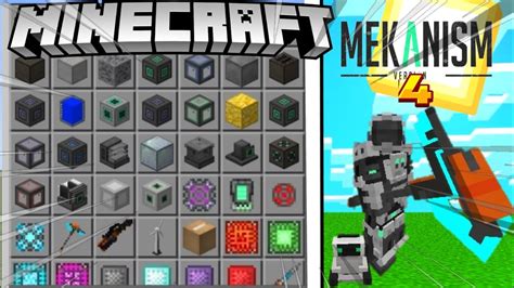 Saiu Atualiza O Do Mekanism Para O Seu Minecraft Pe