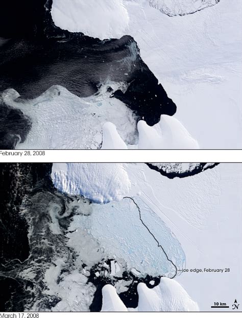 Disintegration Antarctic Warming Claims Another Ice Shelf