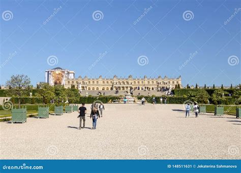 Royal Palace De Versalles Del Monumento Histrico Y Del Sitio Del