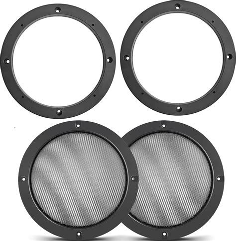 Amazon NuIth Universal 6 5 Inch Metal Mesh Round Speaker Grill