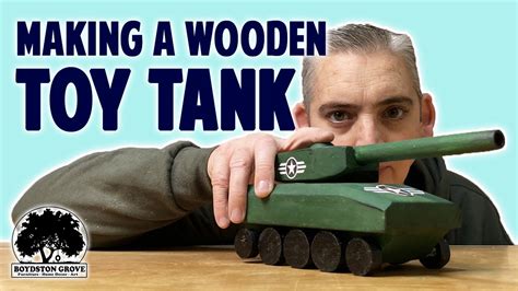 Making A Wooden Toy Tank Woodworking Project Youtube