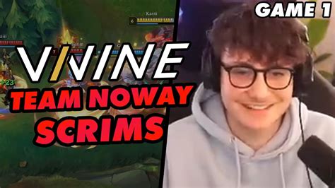 TEAM NOWAY VS TEAM BAUSFFS VININE CUP SCRIMS Game 1 YouTube