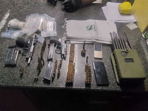 Suspected Cash In Transit Robber Arrested With Firearms And Ammunition