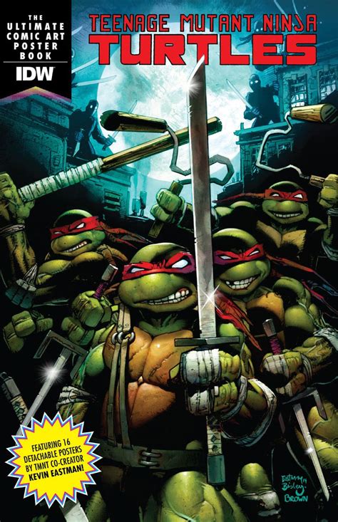 TMNT The Ultimate Comic Art Poster Book