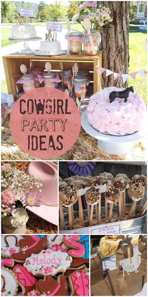 Cowgirl Birthday Vintage Cowgirl Party Catch My Party Cowgirl