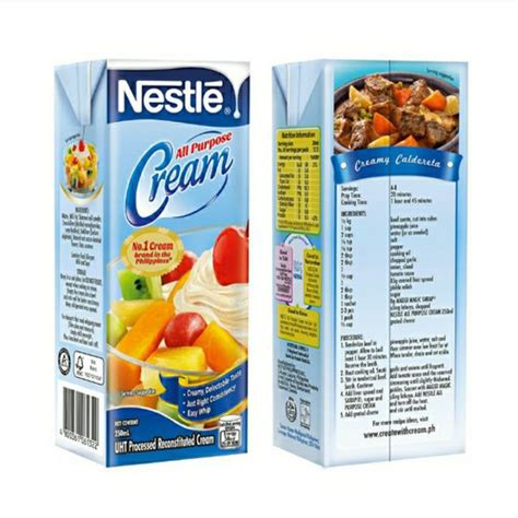 Nestle All Purpose Cream 250ml Emmaflordrugstore