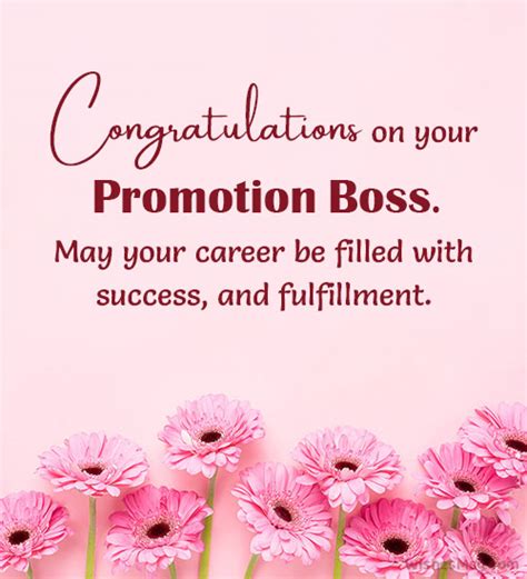 Congratulations On Your Promotion To Boss