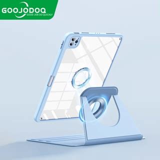 Goojodoq Case For Ipad Rotating Protective Case Strong Magnetic