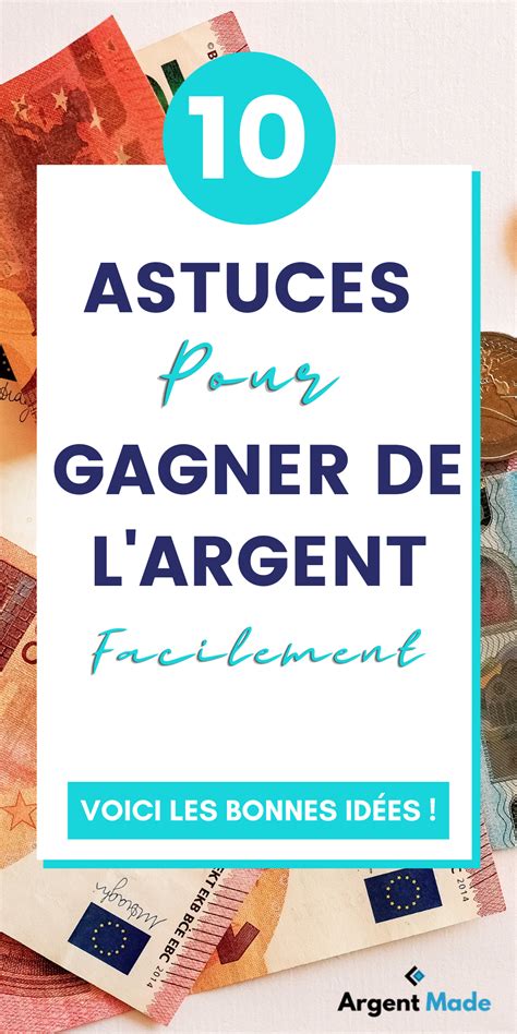 Gagner De Largent Facilement Earning Money Finance Tips Personal