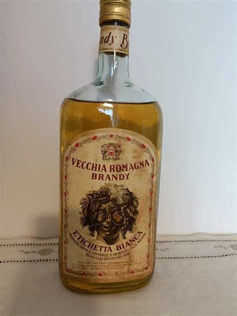 Vecchia Romagna Buton Brandy Etichetta Bianca B 1960s Catawiki