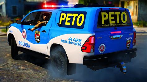 Confronto A Peto Gta V Pmba Gta Policial Youtube