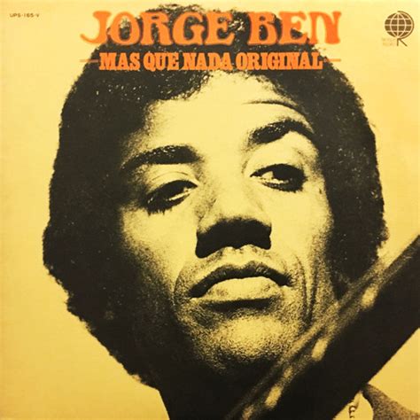 Jorge Ben Mas Que Nada Original Vinyl Discogs