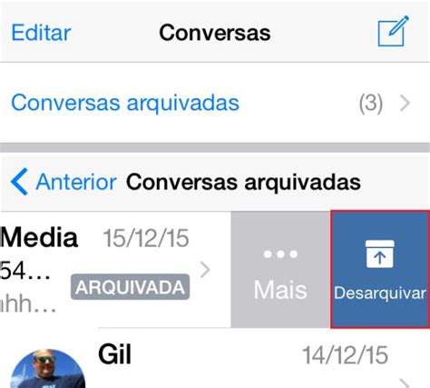 Como Esconder Conversas Do Whatsapp Passos