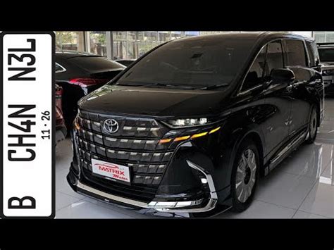 In Depth Tour Toyota Alphard G With Modellista Package AH40