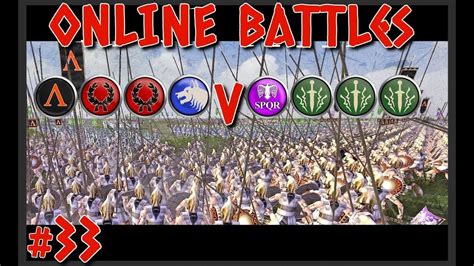 Rome Total War Online Battle V Epic Battle Youtube