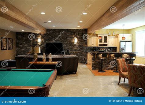 Unfinished Basement Man Cave Ideas