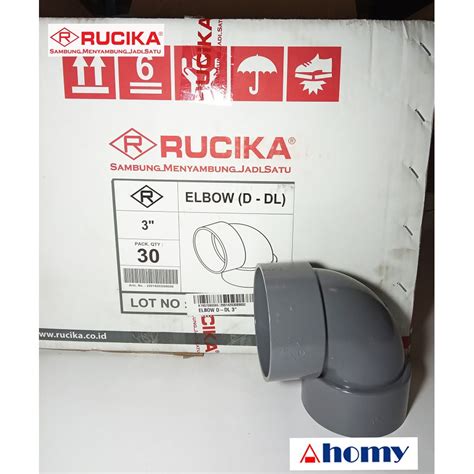 Jual Knee Dv Sedang Rucika Elbow Keni Knie Sambungan Pipa Pvc