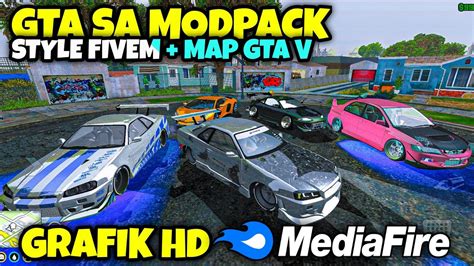 Keren Gta Sa Modpack Fivem Style Lite Map Gta V Graphics Hd Ringan Di