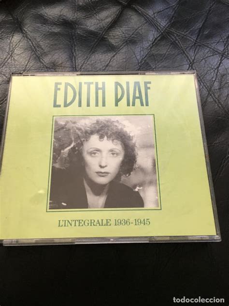 Edith Piaf L Integrale Cd Comprar Cds De M Sica Jazz