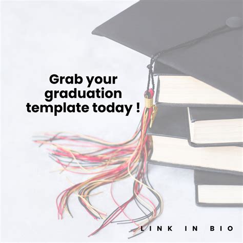 Graduation Magazine Template Canva Template Diy Template Digital