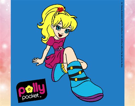 Dibujo De Polly Pocket Pintado Por En Dibujos Net El D A A