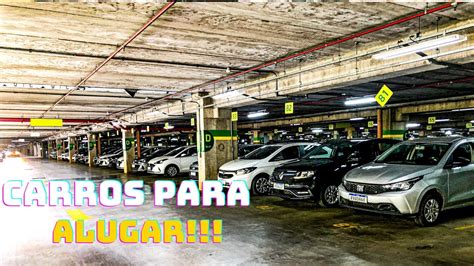 FUI NA LOCALIZA DO AEROPORTO DE CAMPINAS E MOSTREI TODOS OS CARROS QUE