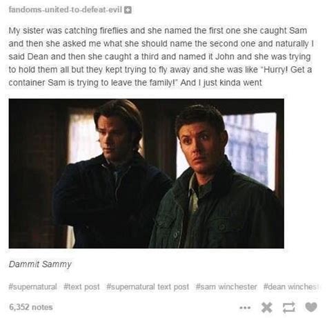 Supernatural Tumblr Posts