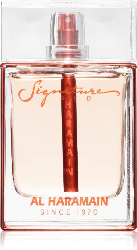 Al Haramain Signature Red Eau de Parfum for women | notino.ie