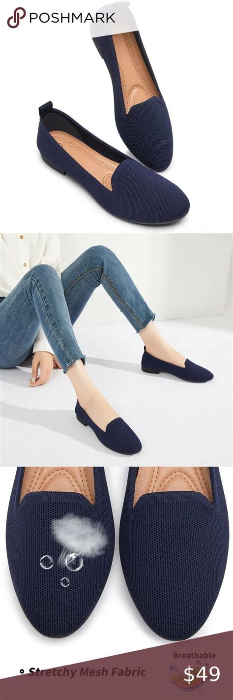 Women S Ballet Flats Shoes Comfortable Navy Womens Ballet Flats Dress Shoes Womens Flats