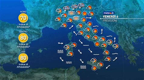 Meteo Veloce Peggioramento Al Nord Migliora Al Sud