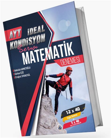 İdeal Yayınları AYT Matematik Kondisyon 12 X 40 Denemesi Kitapİşler