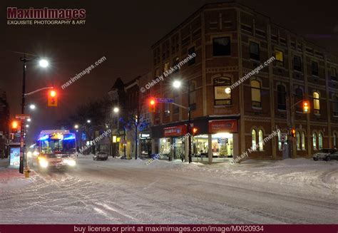 Winter in Toronto. Stock Photo MXI20934