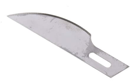 1242 Swann Morton Swann Morton Carbon Steel Curved Scalpel Blade No