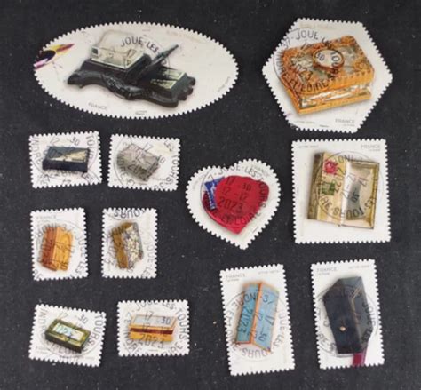 France Les Boites Timbres Oblit R Eur Picclick Fr