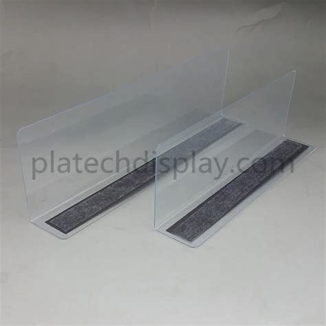 Buy Plastic Pvc Clear Storage Rack Shelf Side Splitter