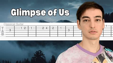 Joji Glimpse Of Us Easy Guitar Tabs Tutorial Youtube