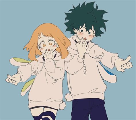 Midoriya Izuku Uraraka Ochako Deku X Uraraka My Hero My Hero Academia 211830 Hot Sex Picture