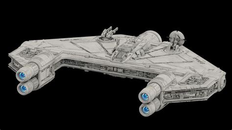 ArtStation YT 3100 Cargoweb Class Corellian Freighter Star Wars