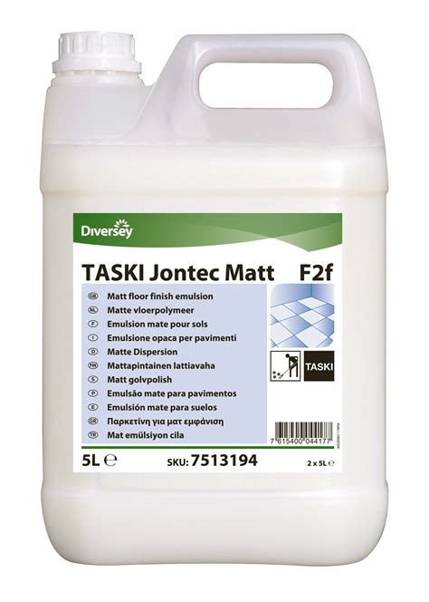 TASKI Jontec Matt 2x5 L De Bever Schoonmaak Groothandel