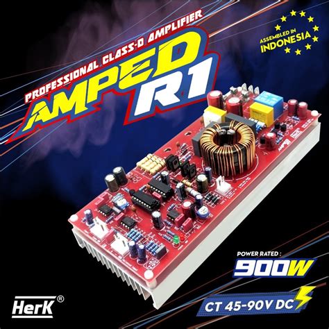 Jual Kit Power Amplifier Ampli Class D Watt Amped R Herk Shopee