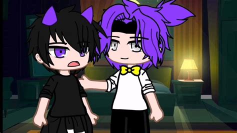 Bay Kissed Pur Ship Animation Minecarft Bay X Pur Oti X Lang 💙💜🖤🤍