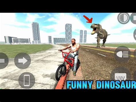 Indian Bike Driving D Funny Dinosaur Kill Jurassic Park Funny